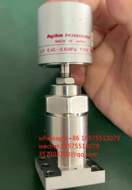 FUJIKIN PA-NLQ IGS 3방향 공압 다이어프램 밸브 316E-P O.P0.45-0.6MPa