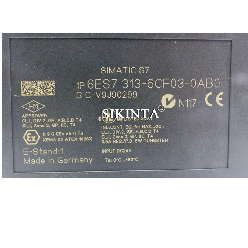 S7-300 6ES7313-6CG04-0AB0 6ES7313-6CF03-0AB0 메엔진 CPU 모듈 완전 리퍼