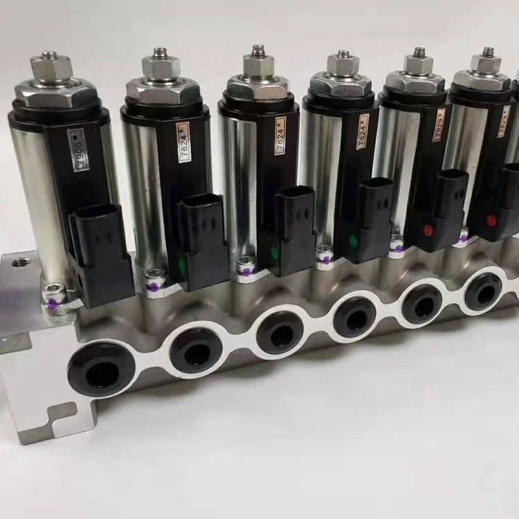 SK200-8 솔레노이드 밸브 세트 블록 ASSY YN35V00047F1
