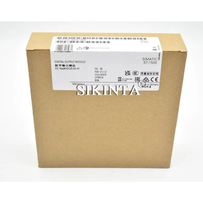 S7-1500 디지털 6ES7521-1BH00-0AB0 PLC 입력모듈 완전히 리퍼
