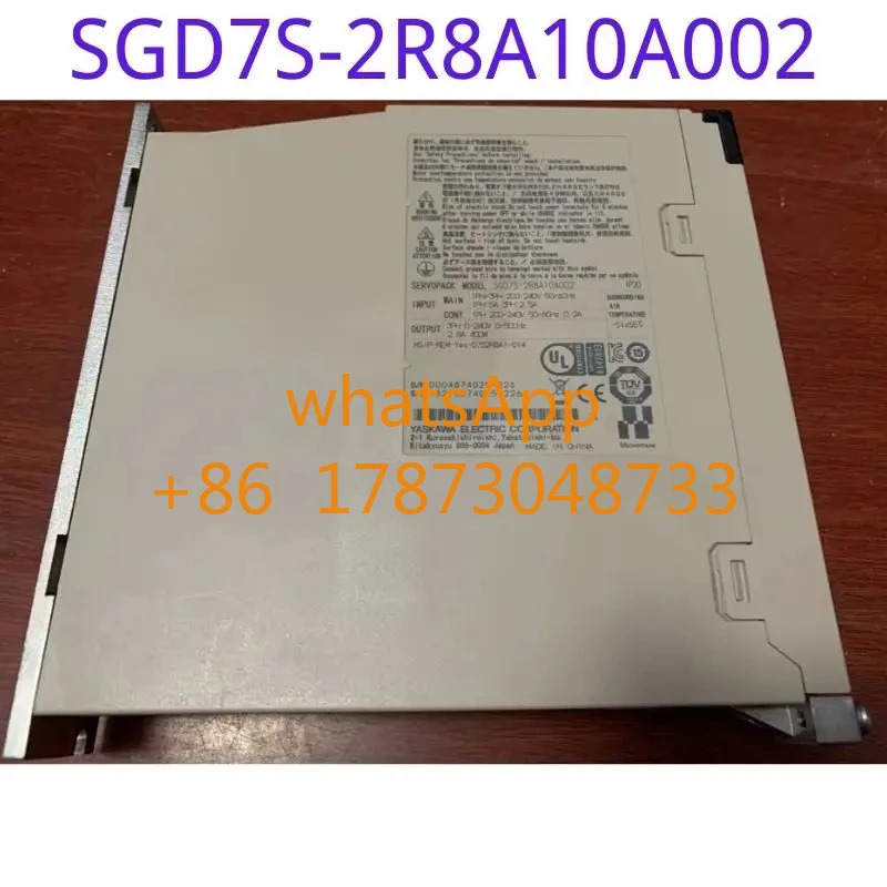리퍼된 드라이버 SGD7S-2R8A10A002는 기능적으로 리퍼되었으며 외관이 좋고 상태가