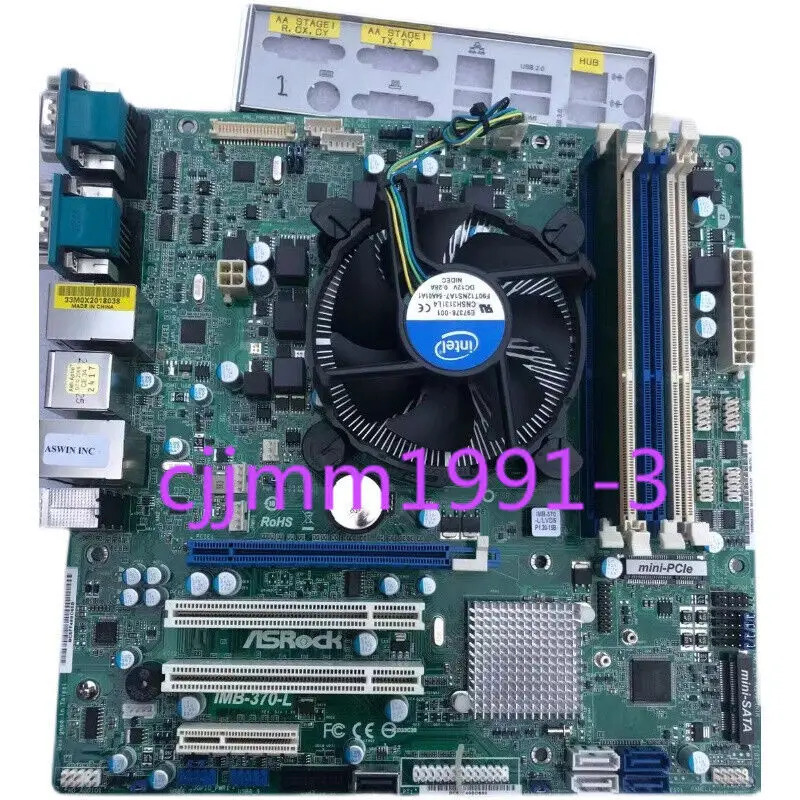 리퍼 산업제어 마더보드 IMB-370-L LVDS P120-15B 1PC