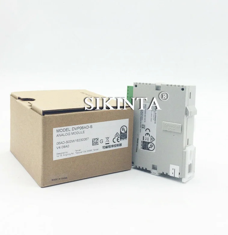 DVP06AD-S 입력 출력 모듈 PLC 완전히 리퍼