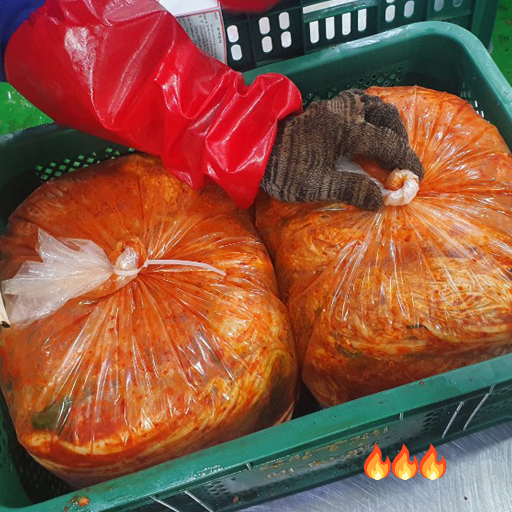 실비김치 특제양념 초매운 배추김치 매운 2kg 이미지 7