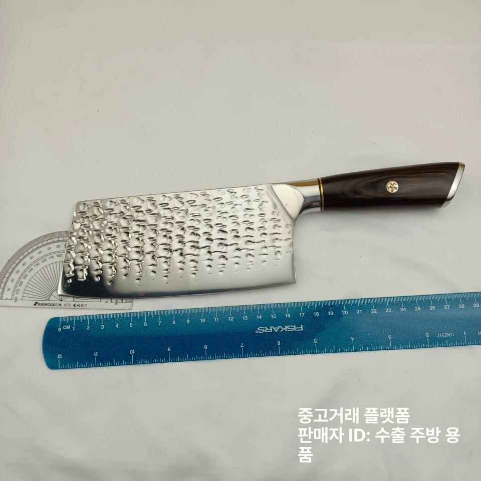 흑황룡강 금문도칼 사시미칼 스테인레스 부엌 요리사 나이프 슬라이스 회칼 업소용 - 상세 이미지 2