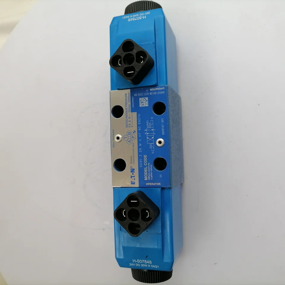 Ea ton vic kers 솔레노이드 밸브 DG4V DG4V-3-2N-M-U-H7-60