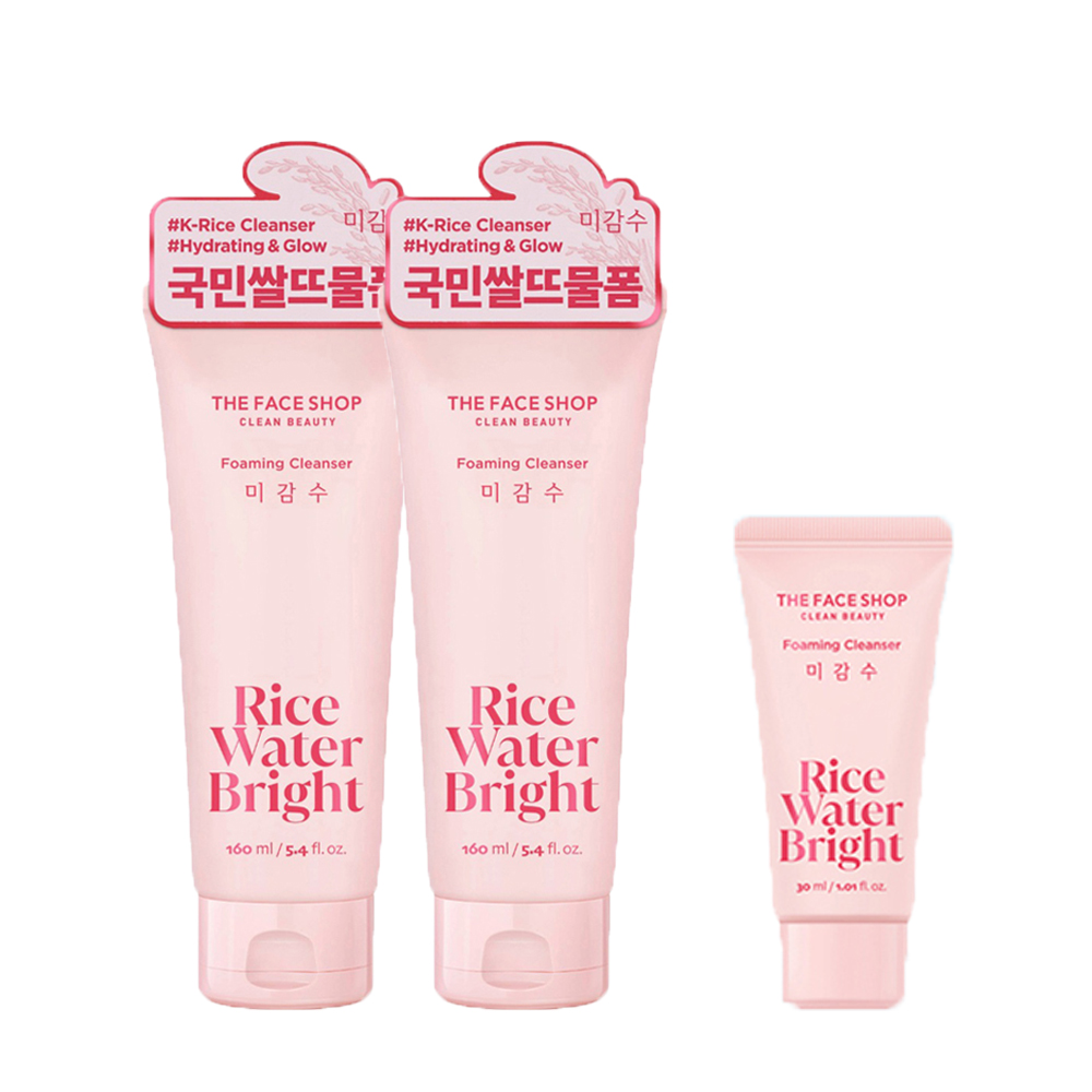 더페이스샵 미감수 브라이트 클렌징 폼 160ml, 2개 이미지 1