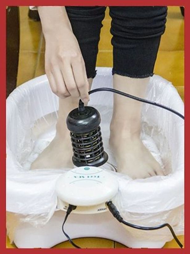 이온 족욕기 디톡스 음 관리 스파 독소배출 전동 노폐물 수소 홈 - 상세 이미지 2