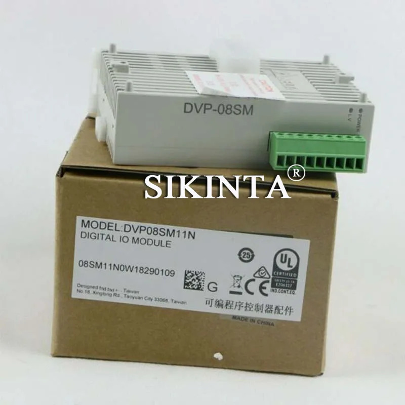 PLC 모듈 DVP08SM11N DVP16SM11N 확장 디지털 IO 완전 리퍼