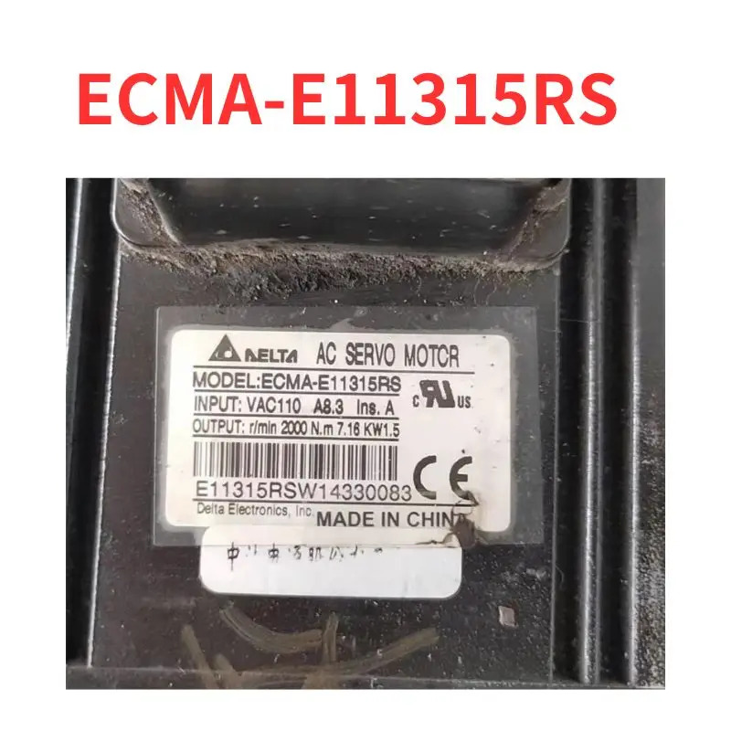 리퍼 완료 ECMA-E11315RS 서보모터 신