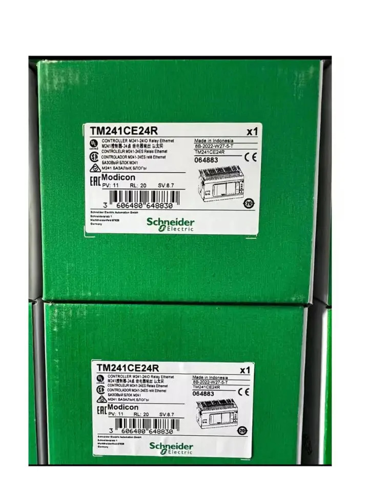 신 오리지널 PLC 컨트롤러 TM241CE24R