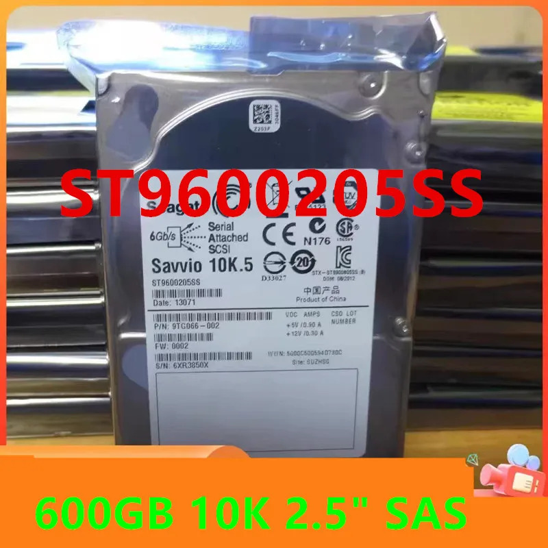 ST서버 하드 드라이브SEAGATE 600GB 2.5 SAS새 원본 HDD 9600205 SS