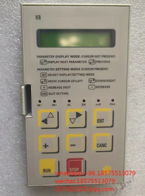 KB-tpd32 DC 거버너 조작 패널