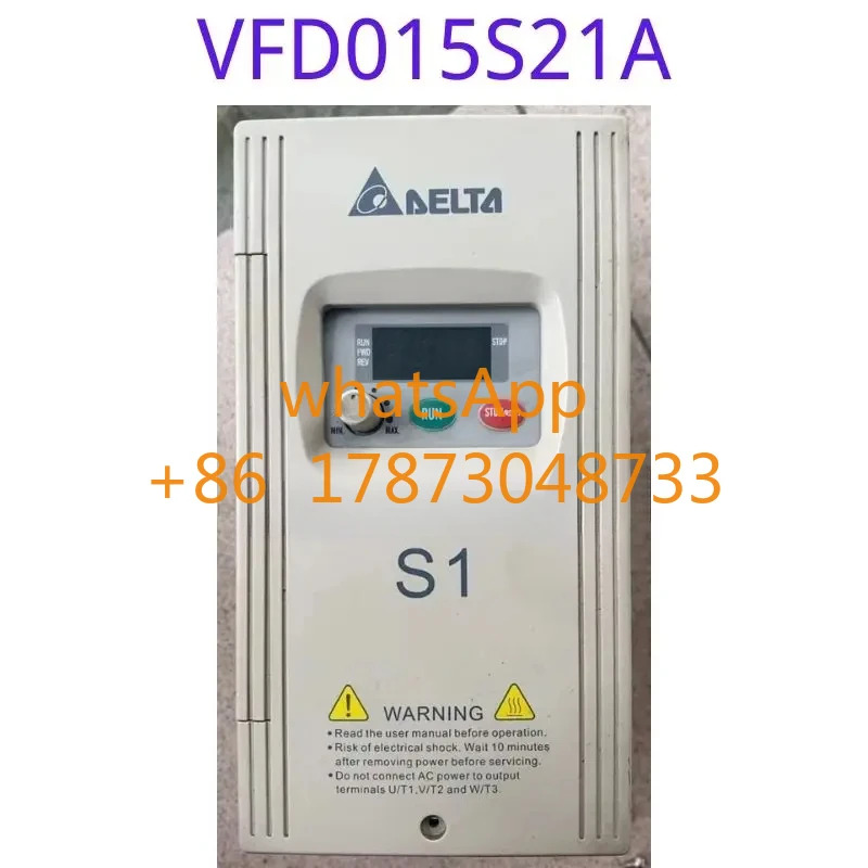 리퍼 주파수 변환기 VFD015S21A 1.5KW 기능 리퍼는 그대로 유지됩니다.