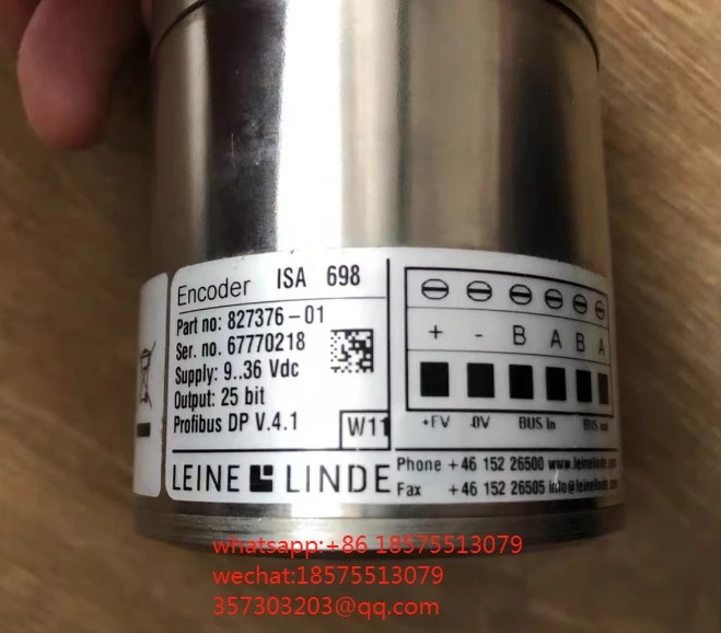 LEINE LINDE 827376-01 인코더 ISA 698