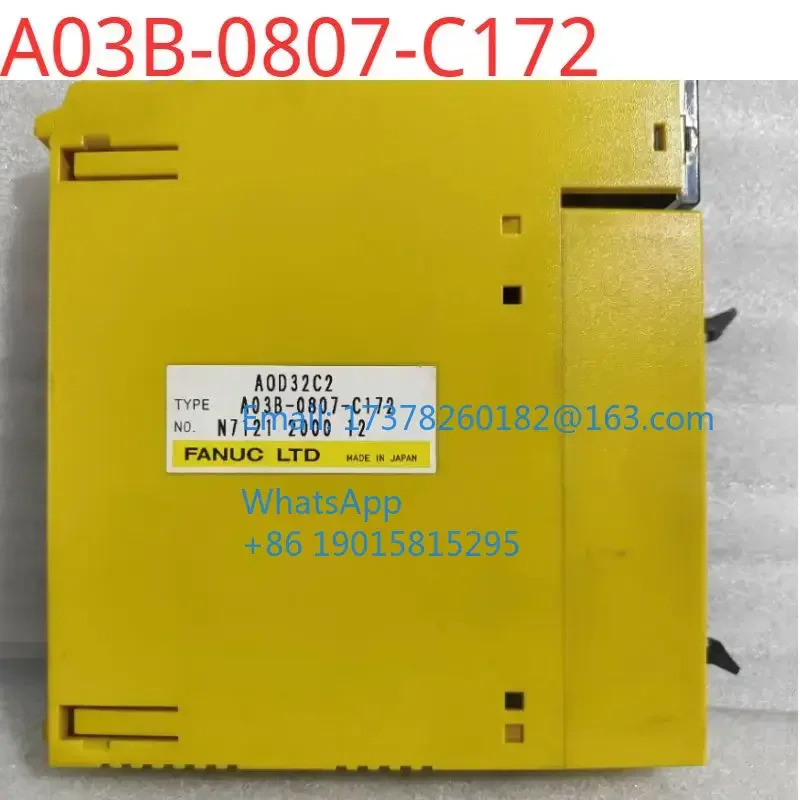 A03B-0807-C172 리퍼 완료 ok I/O 보드 상태