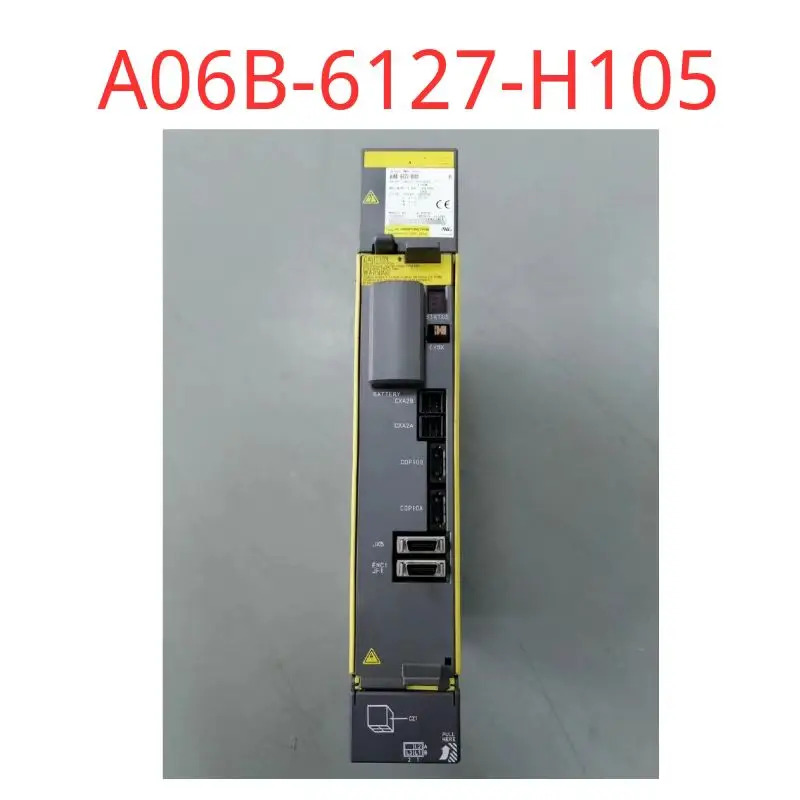 A06B-6127-H105 리퍼 드라이브 잘 보이고 수리하지 않고 얼룩 없음