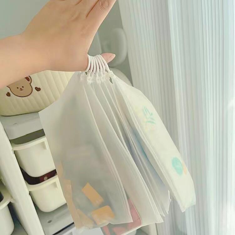 소분 다용도소형지퍼백 포장백 파우치 보관용 소형비닐백 반투명포장 - 상세 이미지 5
