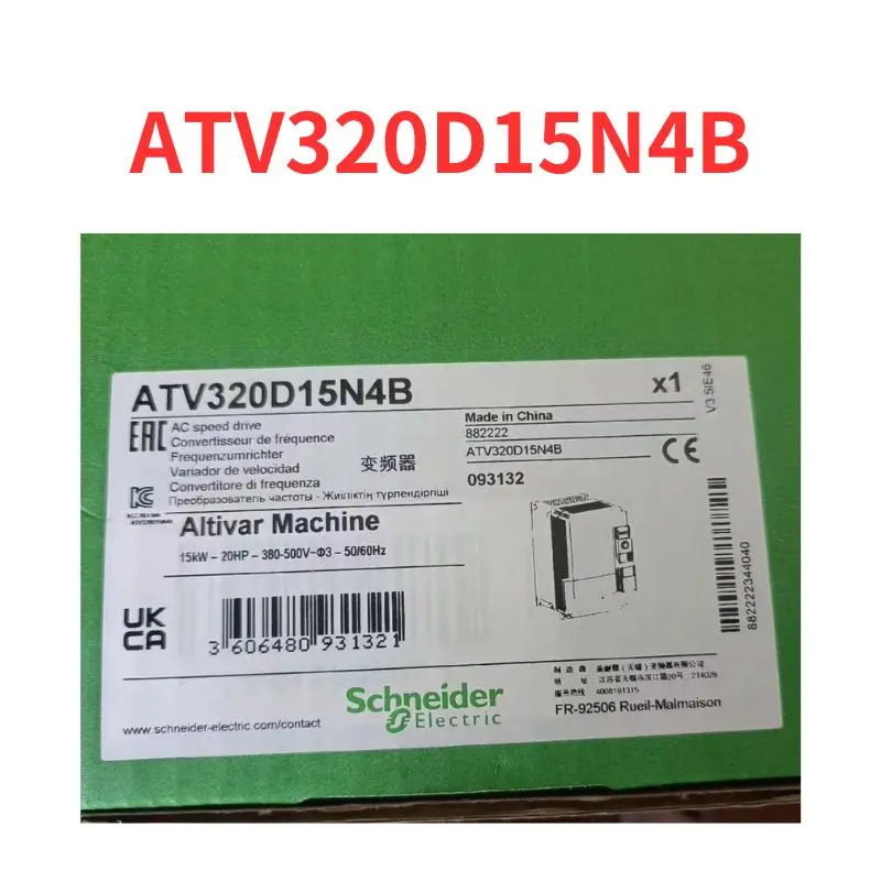 신형 주파수 변환기 ATV320D15N4B
