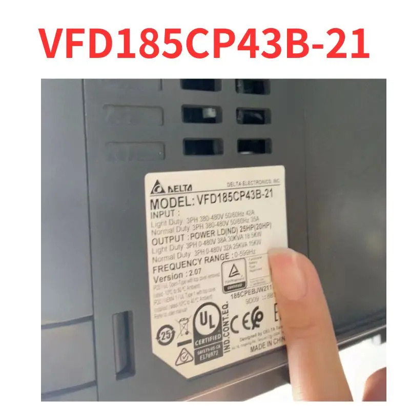 VFD185CP43B-21 주파수 변환기 리퍼 완료 신