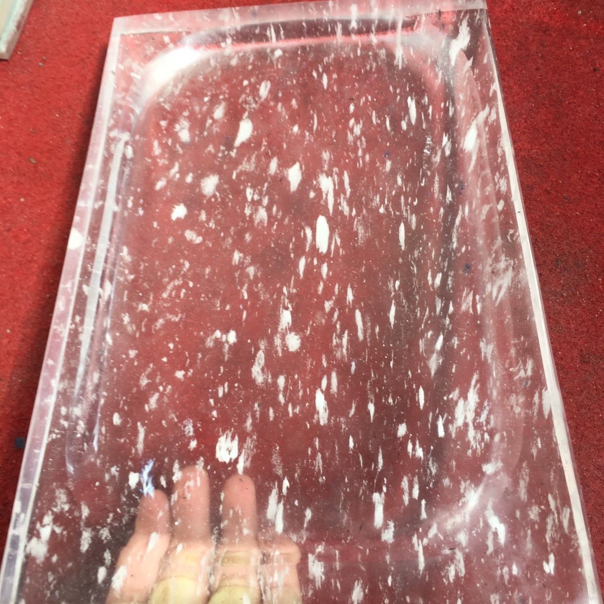 수정 구이팬 고기판 주물팬 숯불판 그릴 바베큐 가정용 구이용 돌판 무쇠팬 석쇠 - 상품 이미지