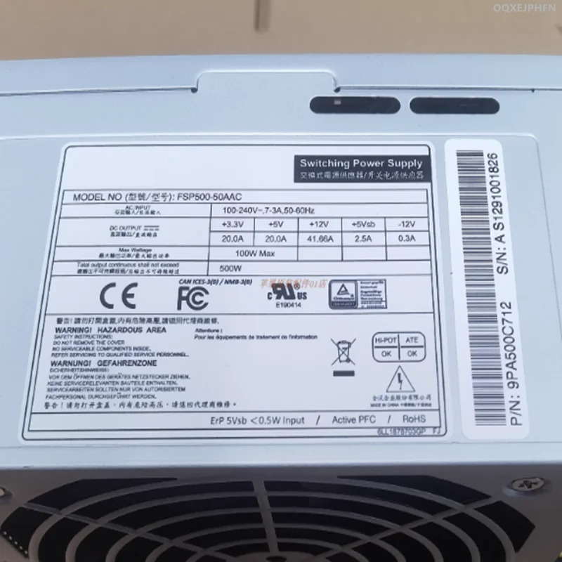 FSP 500W FSP500-50AAC 700W PS-5851-1 96PS-A850WPS2G 300W FSP300-60PLN FSP300-60PFN 새 전원공급장치