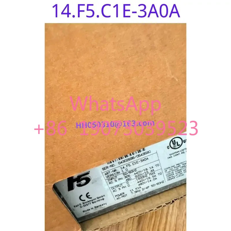 F5 주파수 변환기 14.F5.C1E-3A0A 7.5KW