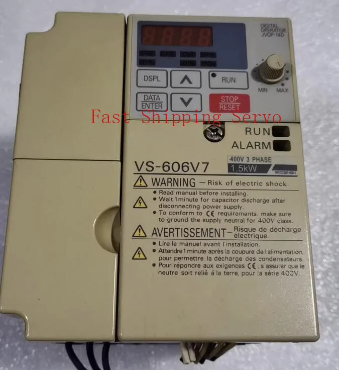 CIMR-V7AT40P4는 3개월 A로 작동 상태가