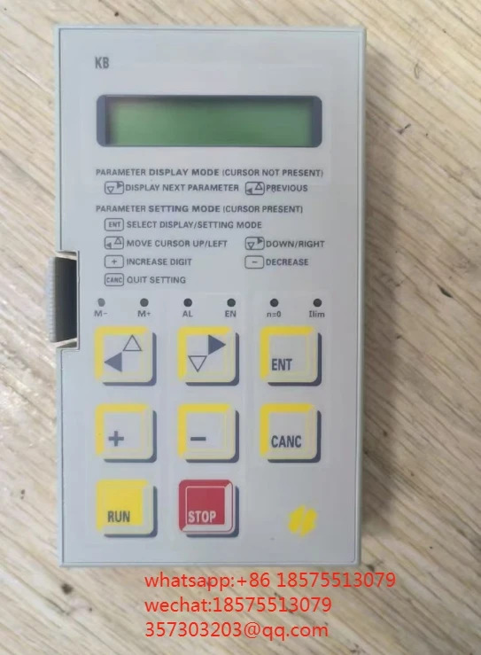 KB-tpd32 DC 거버너 조작 패널