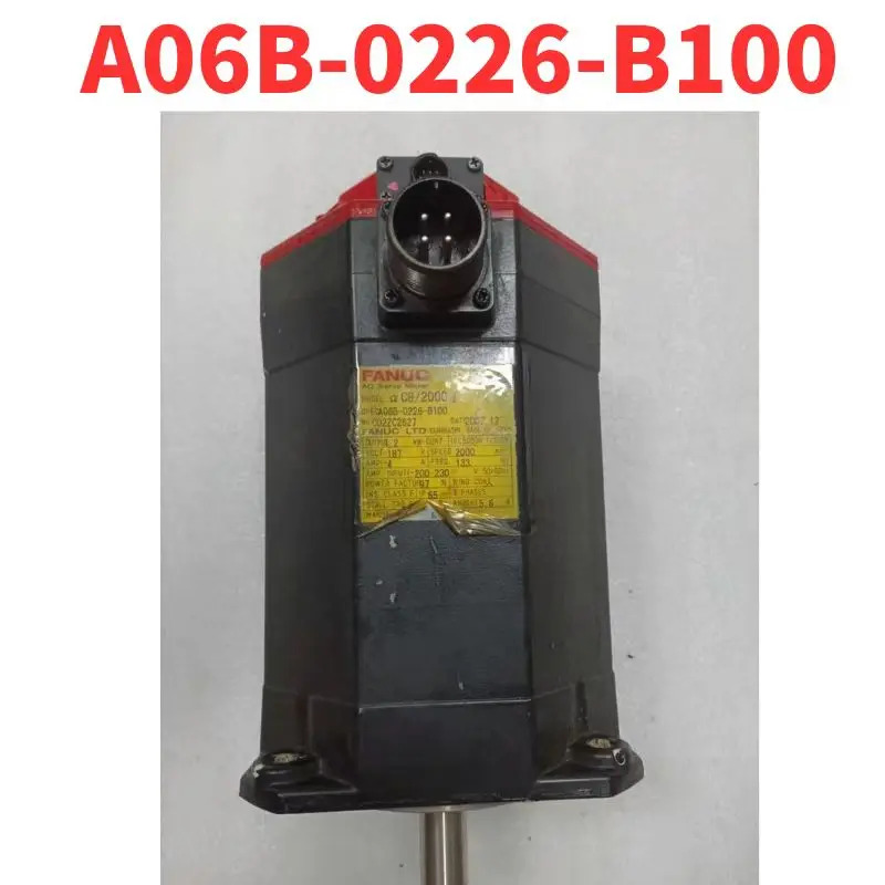 리퍼 A06B-0226-B100 AC 서보모터 잘 작동