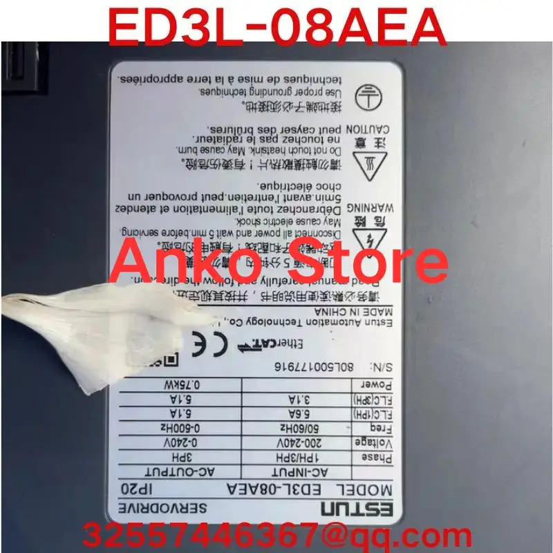 리퍼 OK 서보 드라이브 ED3L-08AEA