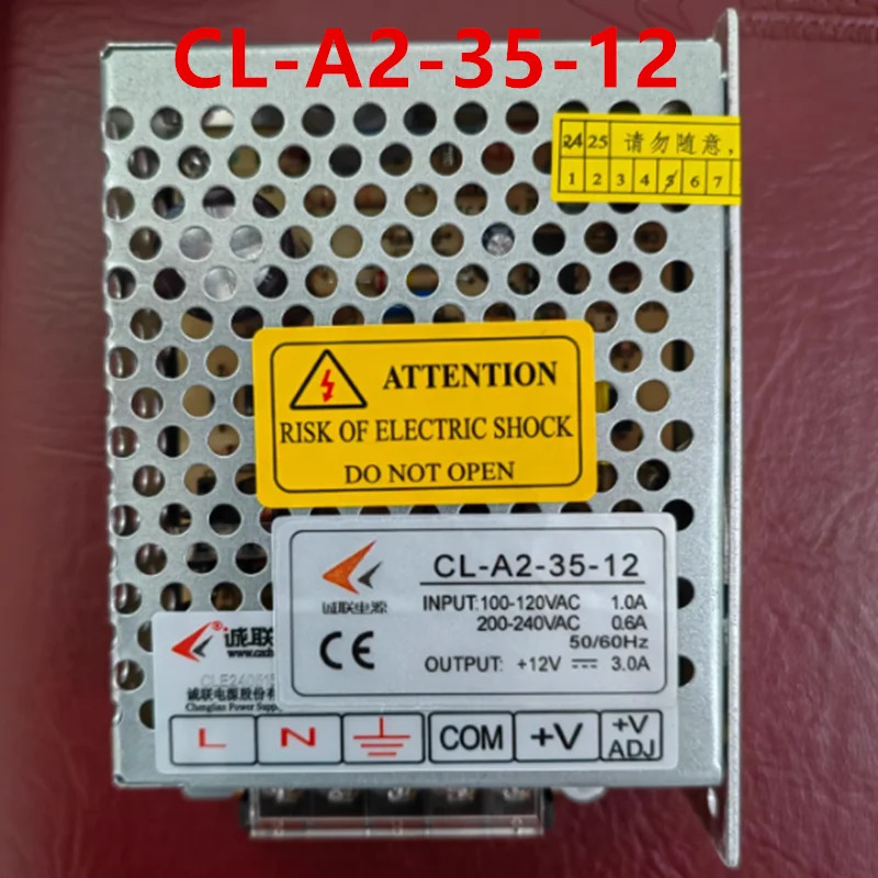 CHENGLIAN 12V3A 35W CL-A2-35-12새 원본 전원공급장치