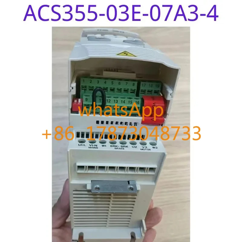 리퍼된 주파수 변환기 ACS355-03E-07A3-4 380V 3kw 기능 그대로