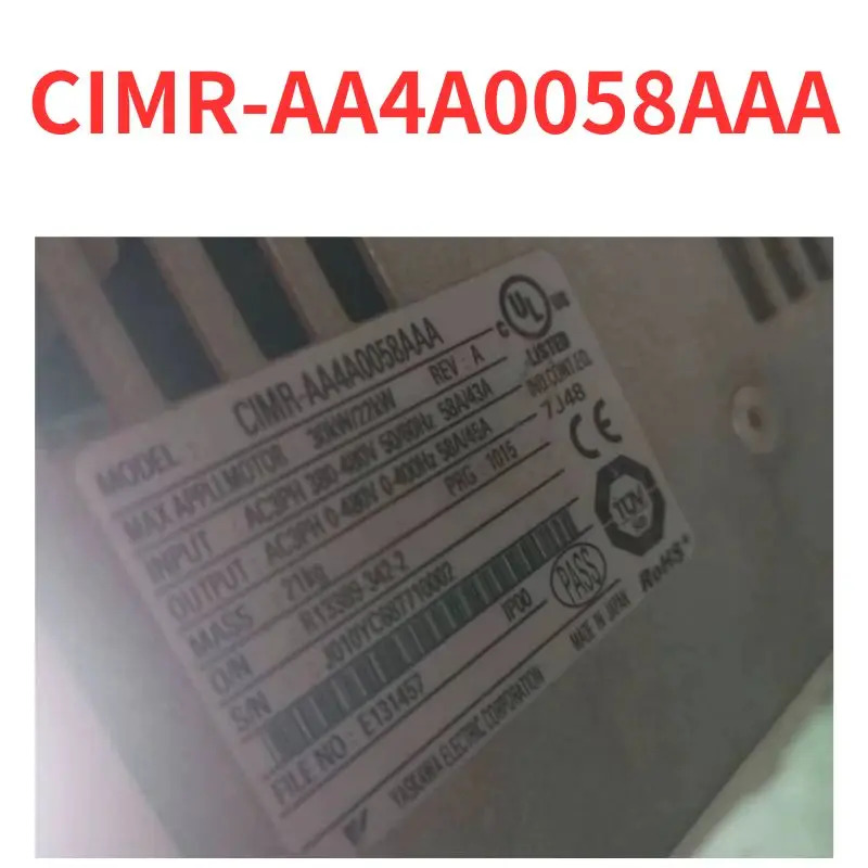 CIMR-AA4A0058AAA 주파수 변환기 리퍼 완료 신