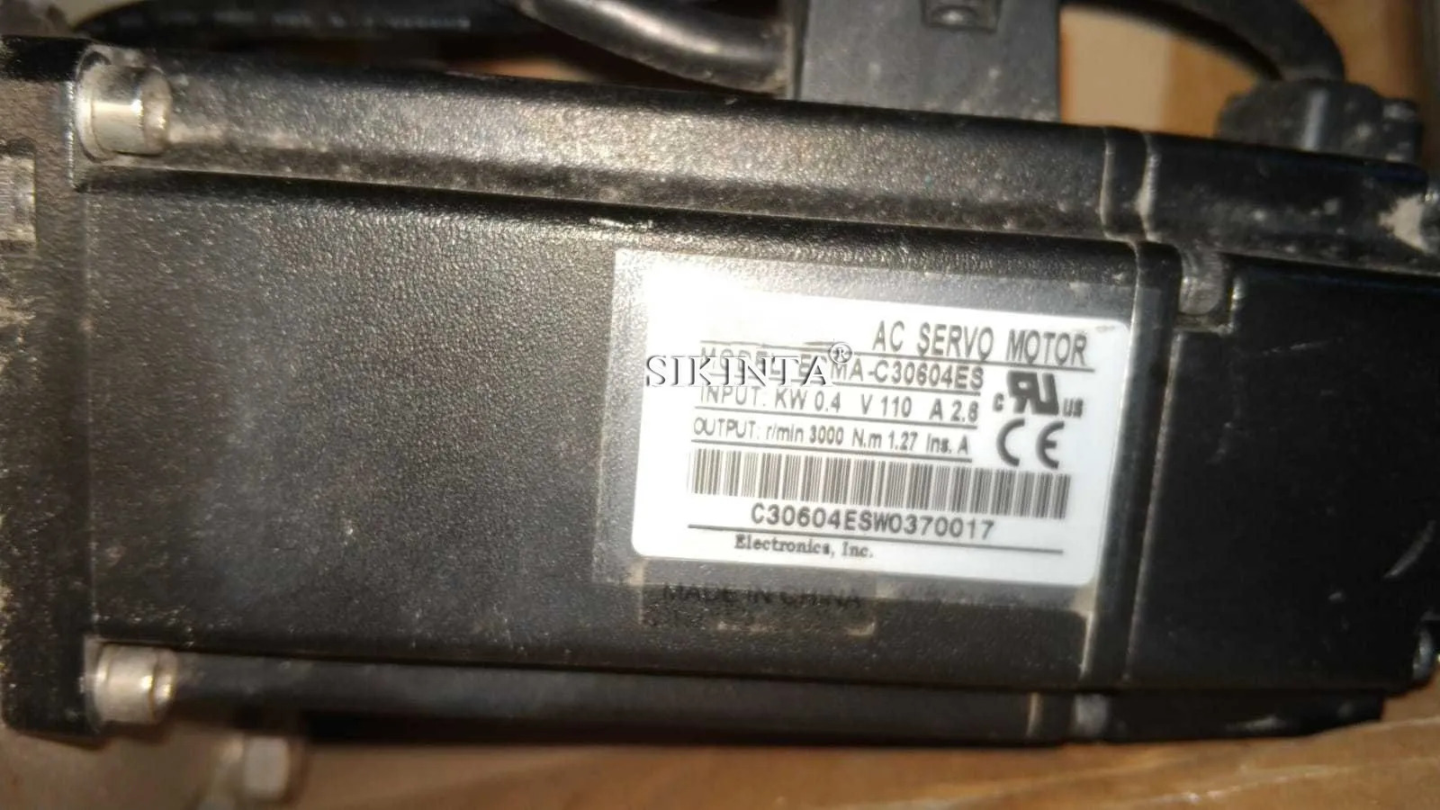 ECMA-C30604ES 400W 서보모터 원본 완전 리퍼