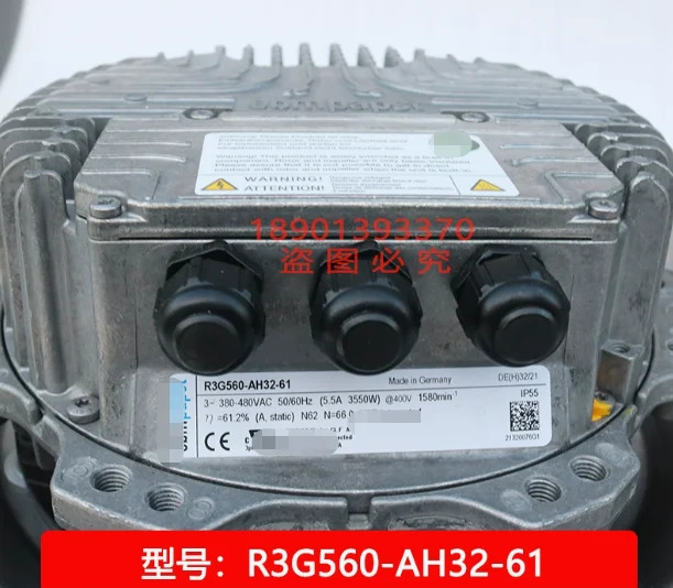 에어컨 냉각팬 독일 R3G560-AH32-61 3550W 380V 5.5A