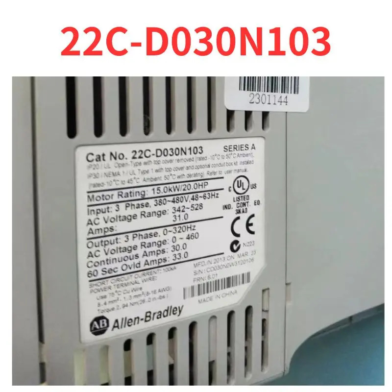 리퍼 완료 주파수 변환기 신 22C-D030N103