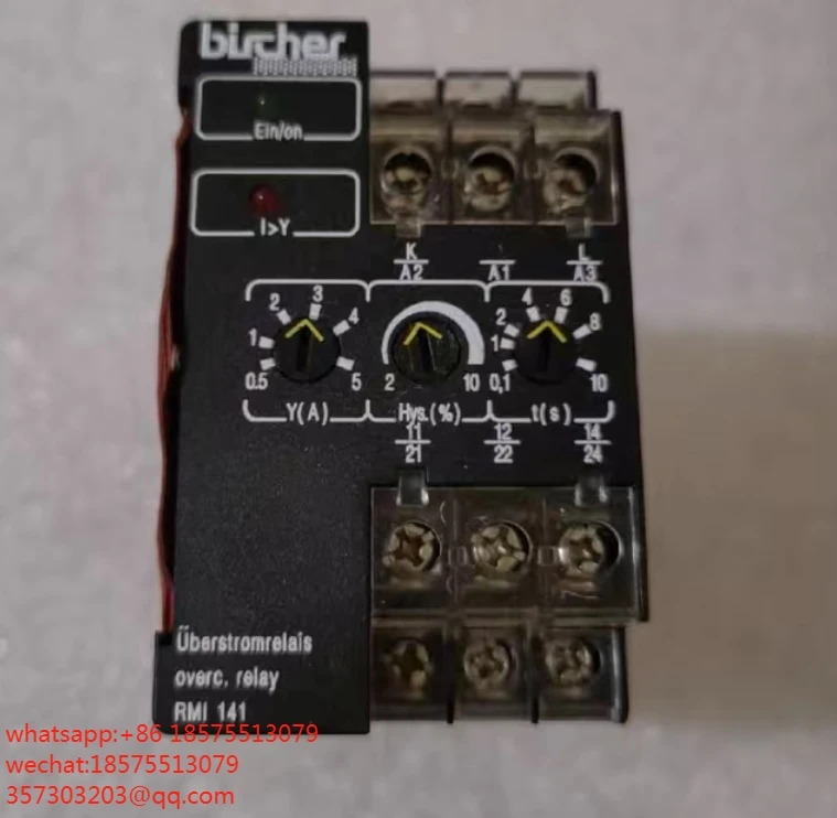 BIRCHER RMI 141 UBERSTROM릴레이 과전류 릴레이 RMI141