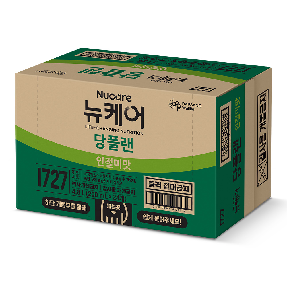 뉴케어 당플랜 인절미맛 200mL 24팩 균형영양식 당뇨환자영양식 +영양간식 이미지 2