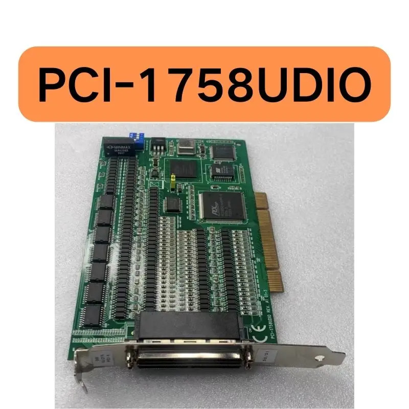 리퍼 PCI-1758UDIO REV.A1 01-4 채널 절연 입출력 I/O 카드 완료 정상 기능