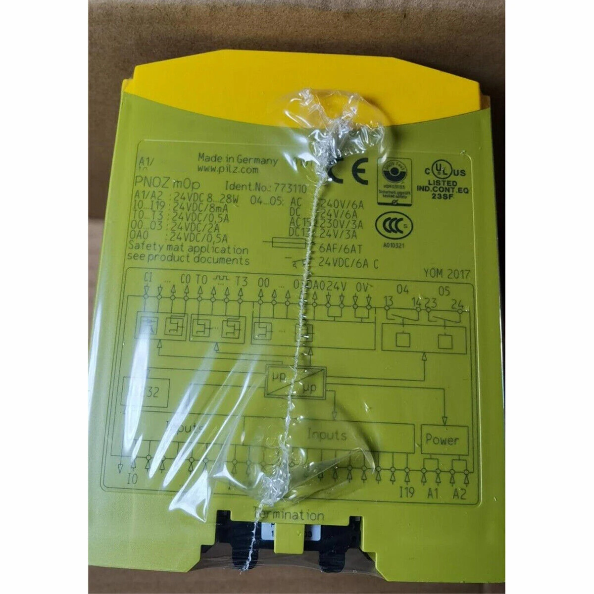 x Pilz PNOZ M1P 773110 안전 릴레이 모듈
