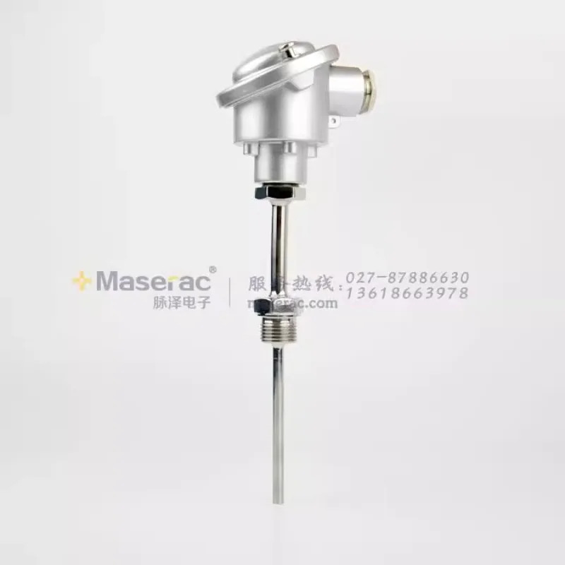 JUMO 아머드 고온 PT100 온도 센서-70  850 감지 프로브