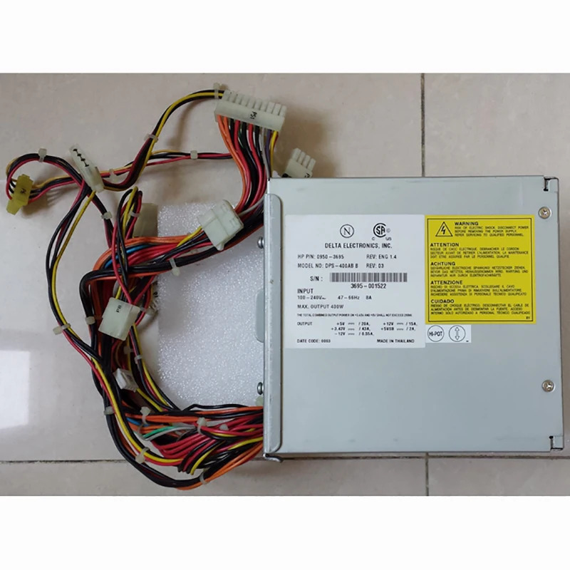 워크스테이션 전원공급장치 hp호환 B2000 DPS-400AB B 0950-3695 400W