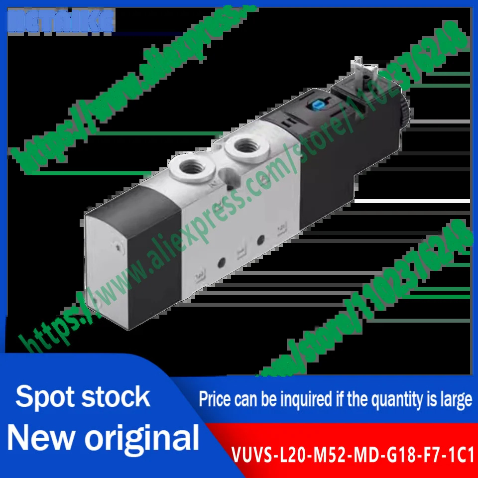 VUVS-L20-M52-MD-G18-F7-1C1 575249 솔레노이드 밸브 신 575264 VUVS-L20-M52-AD-G18-F7