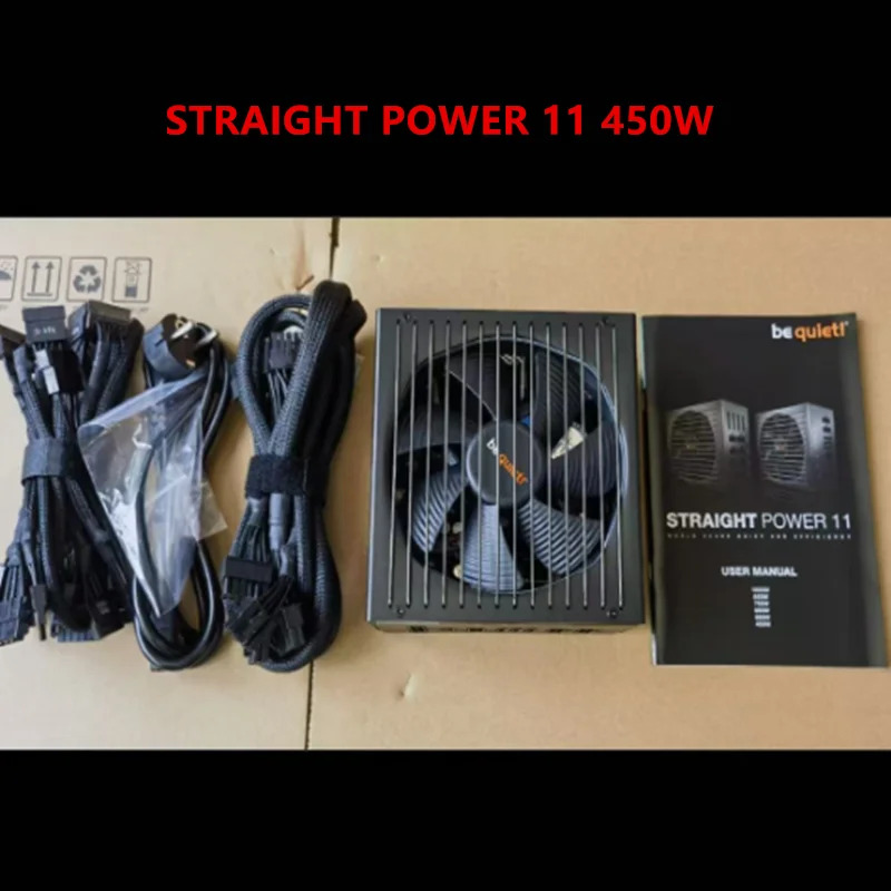 BE QUIET STRAIGHT POWER 11 450W E11-450W DARK 12 750W새 원본 전원공급장치
