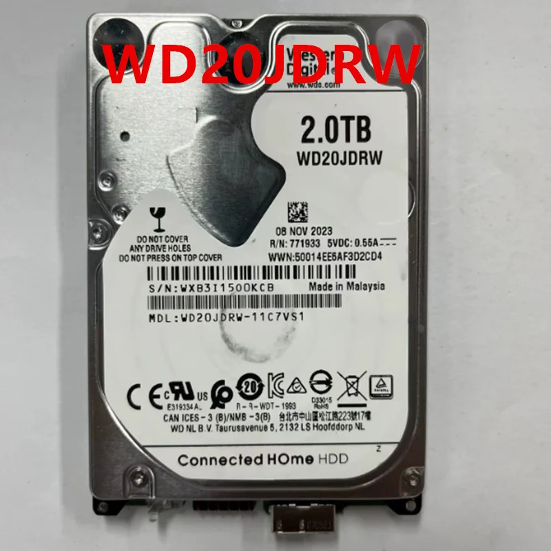 WD20JDRWWD 2TB 2.5인치거새 원본 모바일 하드 는 새 처럼 작동