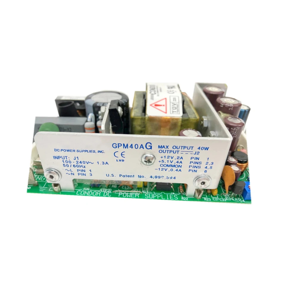 CONDOR 산업전원 모듈 GPM40AG 12V2A 5.1V4A-12V0.4A 40W