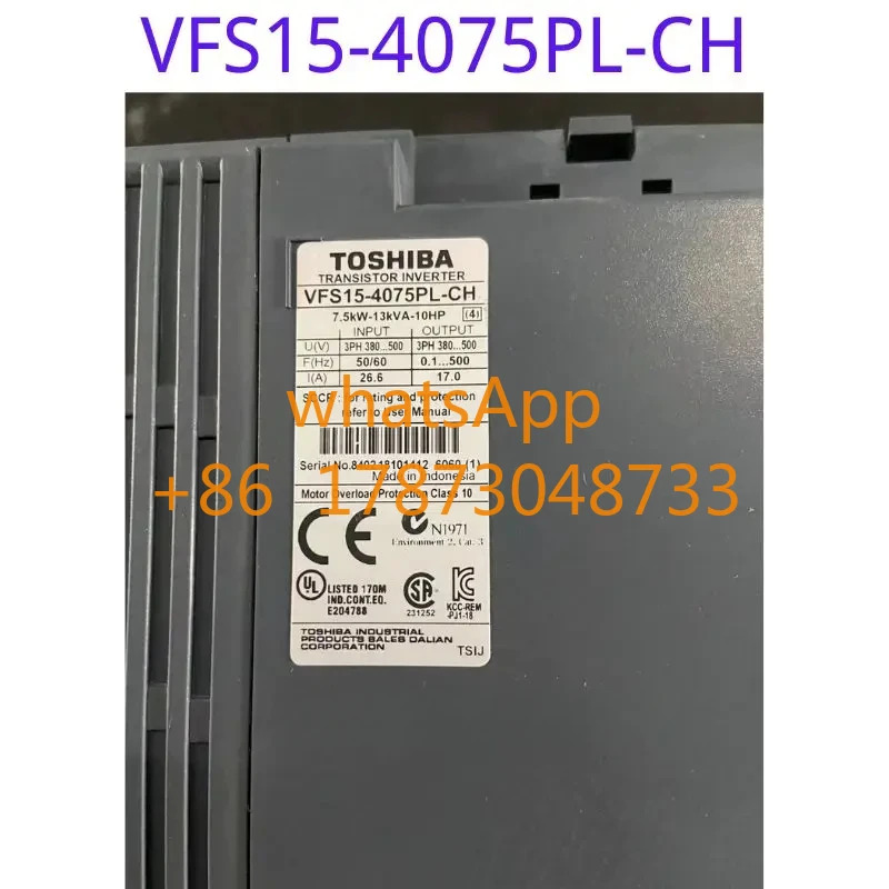 리퍼 VFS15-4075PL-CH 주파수 변환기기능 리퍼는 OK