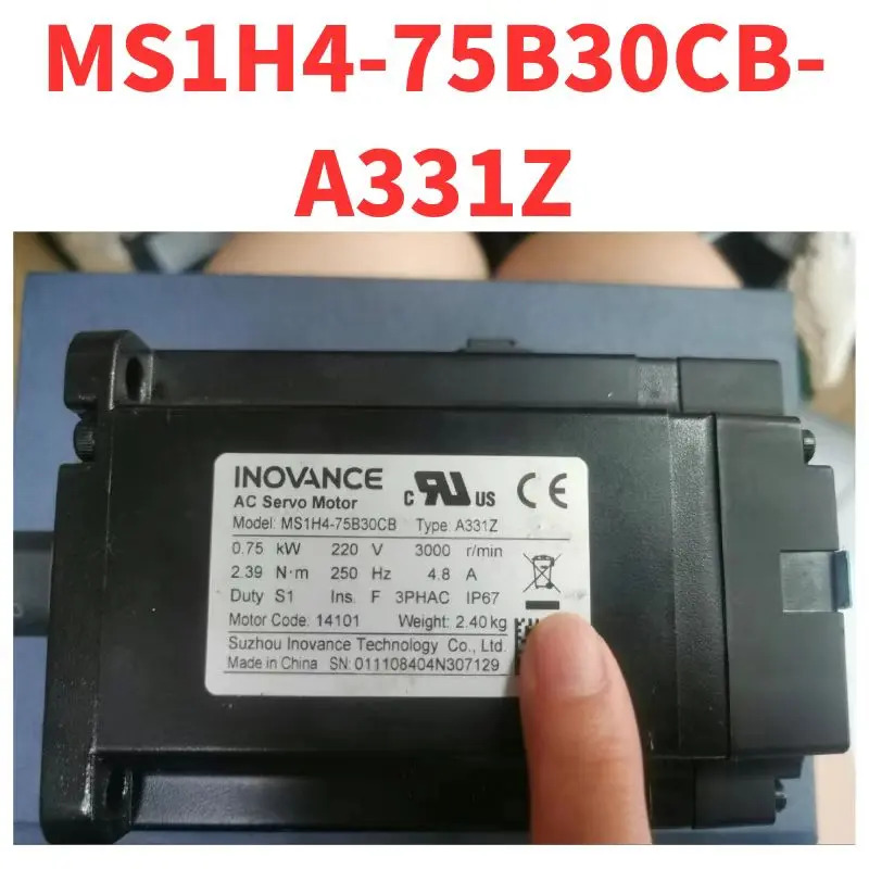 MS1H4-75B30CB-A331Z AC 서보모터상태 해체