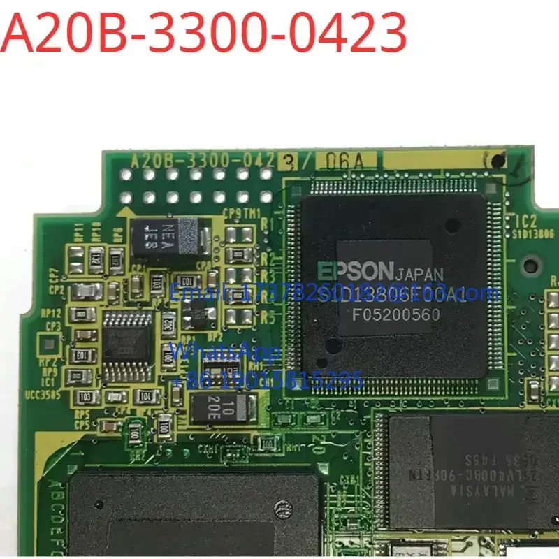 CNC 시스템 컨트롤러A20B-3300-0423 Fanuc 보드 디스플레이 카드